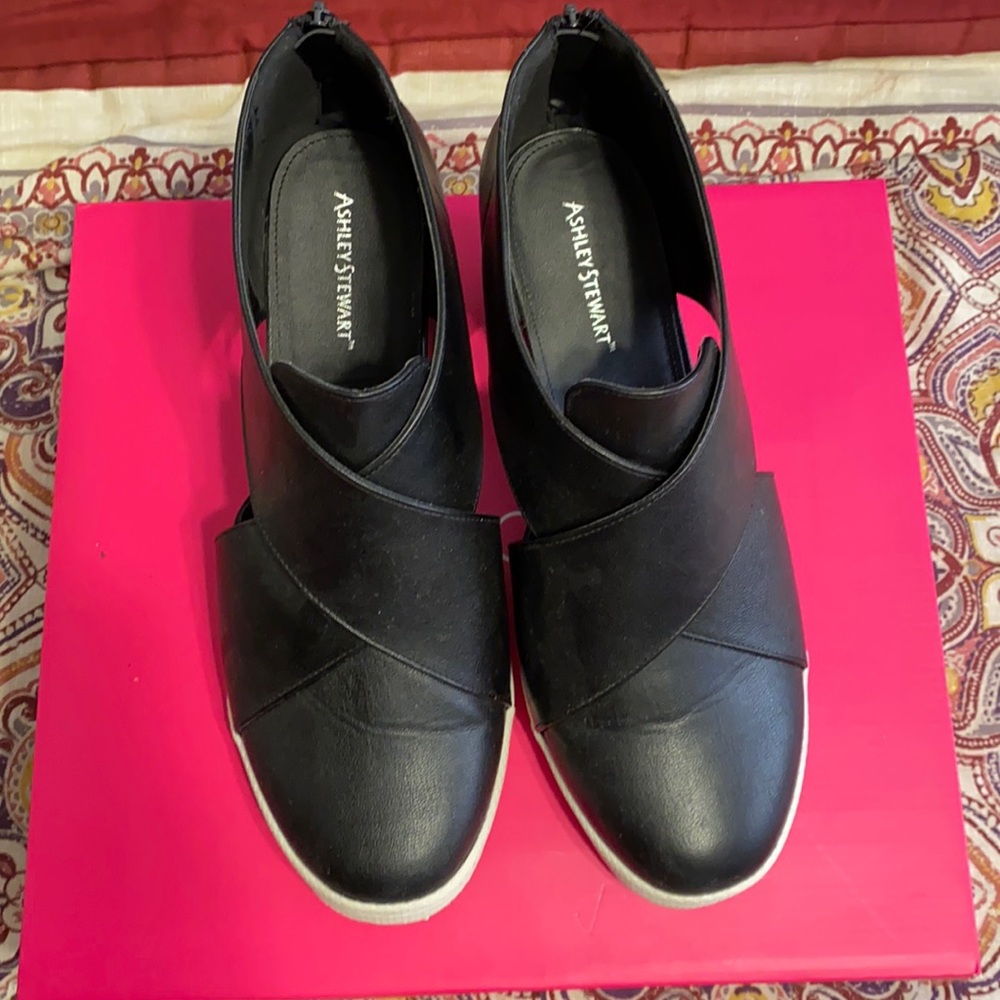 Wedge Sneaker Sandals w/ Sides Cut Outs